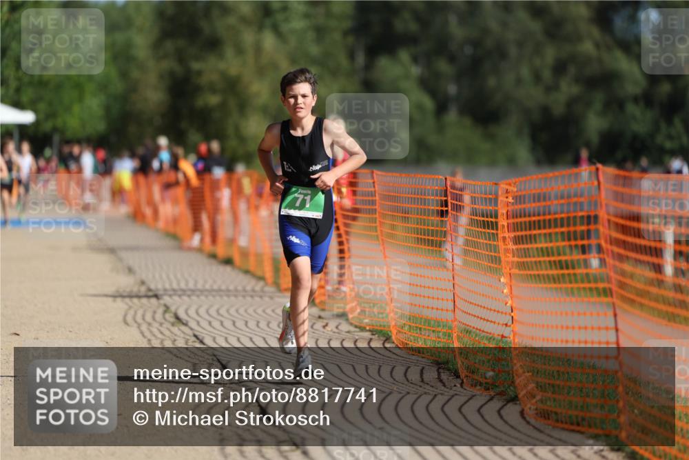 07.09.2025 - 19. Norderstedt Triathlon Michael Strokosch http://msf.ph/oto/8817741 07.09.2025 10:48:48 Laufen 71, 654 meine-sportfotos.de