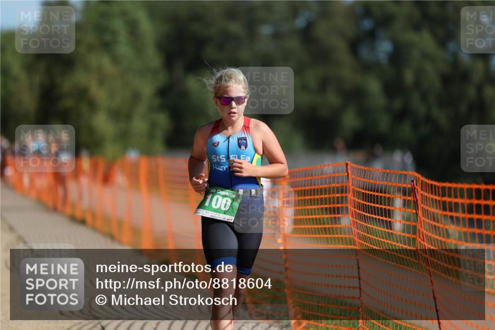 07.09.2025 - 19. Norderstedt Triathlon Michael Strokosch http://msf.ph/oto/8818604 07.09.2025 10:50:11 Laufen 100 meine-sportfotos.de