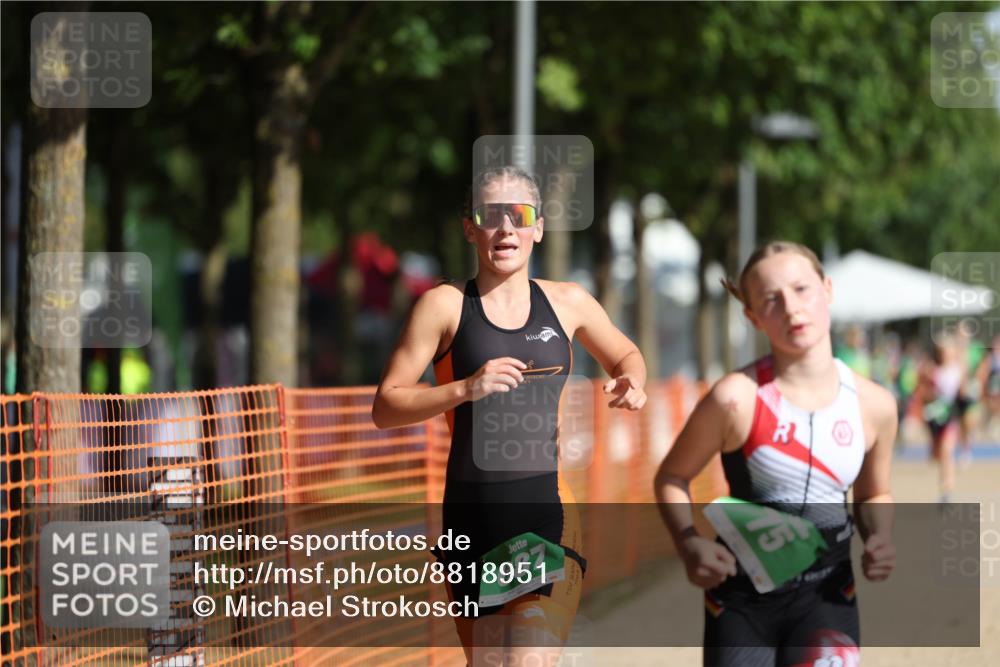 07.09.2025 - 19. Norderstedt Triathlon Michael Strokosch http://msf.ph/oto/8818951 07.09.2025 10:50:58 Laufen 75, 687 meine-sportfotos.de