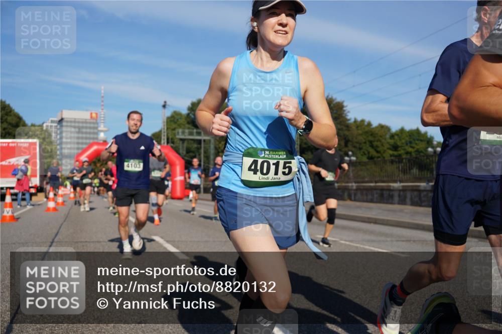 07.09.2025 - BARMER Alsterlauf Yannick Fuchs http://msf.ph/oto/8820132 07.09.2025 09:44:47 Laufen 4103, 1636, 4015 meine-sportfotos.de