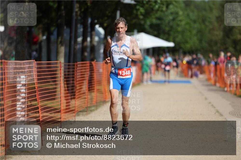 07.09.2025 - 19. Norderstedt Triathlon Michael Strokosch http://msf.ph/oto/8823672 07.09.2025 12:14:54 Laufen 1348 meine-sportfotos.de