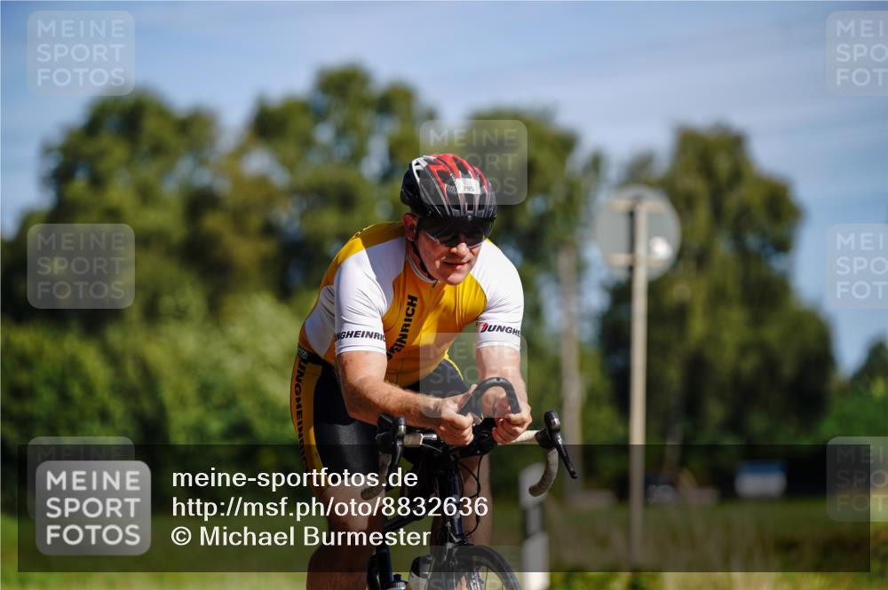 07.09.2025 - 19. Norderstedt Triathlon Michael Burmester http://msf.ph/oto/8832636 07.09.2025 11:47:47 Radfahren 795 meine-sportfotos.de