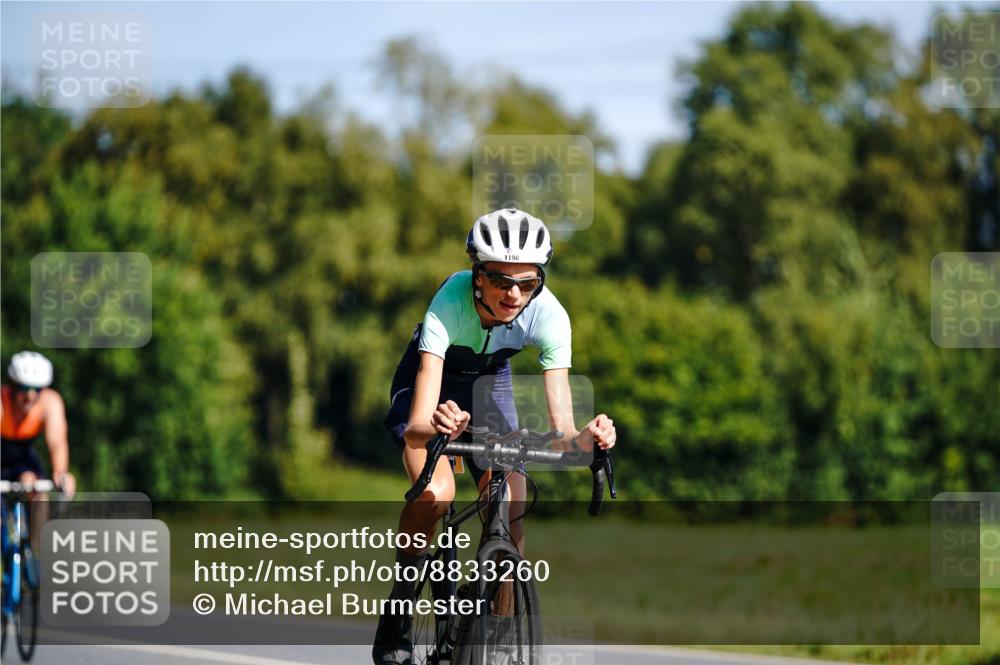 07.09.2025 - 19. Norderstedt Triathlon Michael Burmester http://msf.ph/oto/8833260 07.09.2025 11:45:27 Radfahren 1190, 1365 meine-sportfotos.de