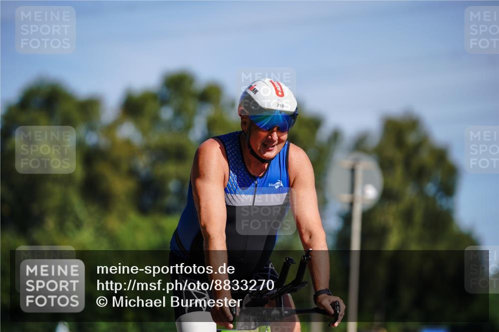 07.09.2025 - 19. Norderstedt Triathlon Michael Burmester http://msf.ph/oto/8833270 07.09.2025 11:45:42 Radfahren 710 meine-sportfotos.de