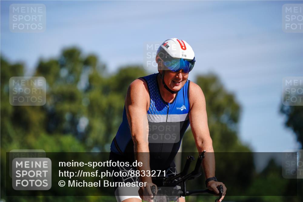 07.09.2025 - 19. Norderstedt Triathlon Michael Burmester http://msf.ph/oto/8833271 07.09.2025 11:45:42 Radfahren 710 meine-sportfotos.de