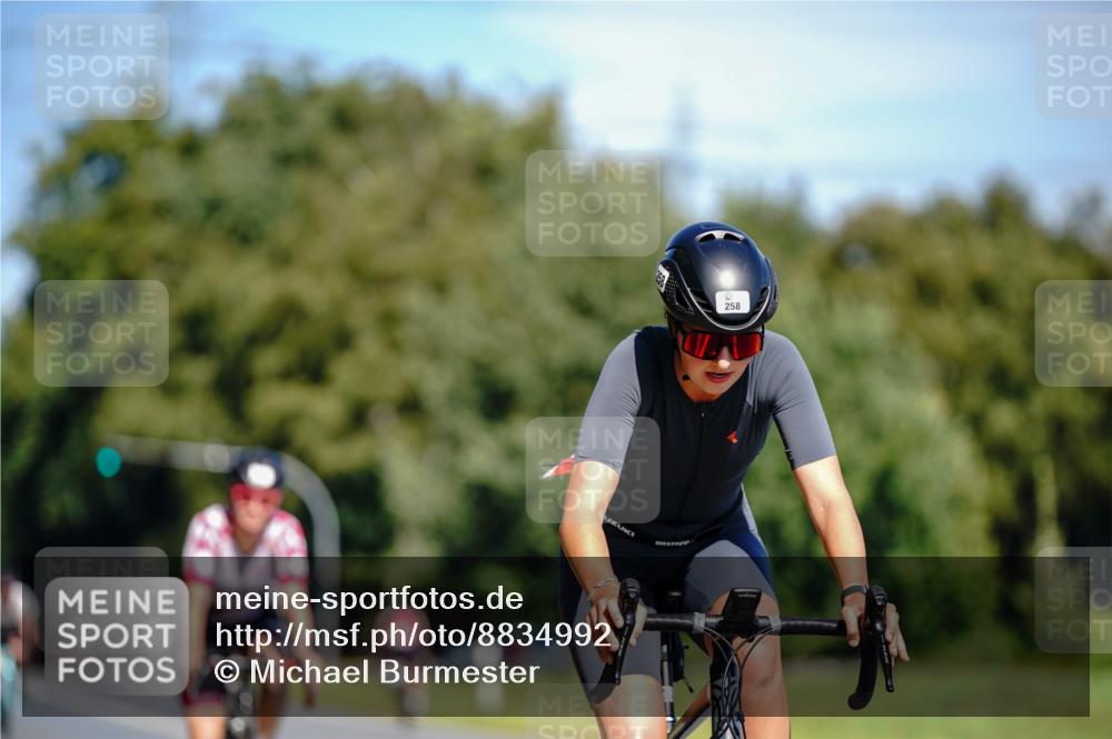 07.09.2025 - 19. Norderstedt Triathlon Michael Burmester http://msf.ph/oto/8834992 07.09.2025 12:27:50 Radfahren 258, 1263 meine-sportfotos.de