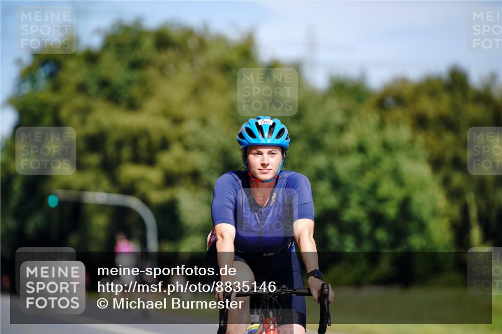 07.09.2025 - 19. Norderstedt Triathlon Michael Burmester http://msf.ph/oto/8835146 07.09.2025 12:29:04 Radfahren 851, 1345 meine-sportfotos.de