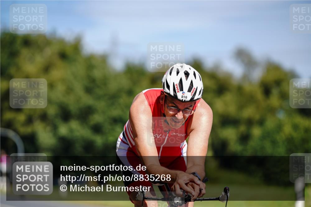 07.09.2025 - 19. Norderstedt Triathlon Michael Burmester http://msf.ph/oto/8835268 07.09.2025 12:30:14 Radfahren 816, 1328 meine-sportfotos.de