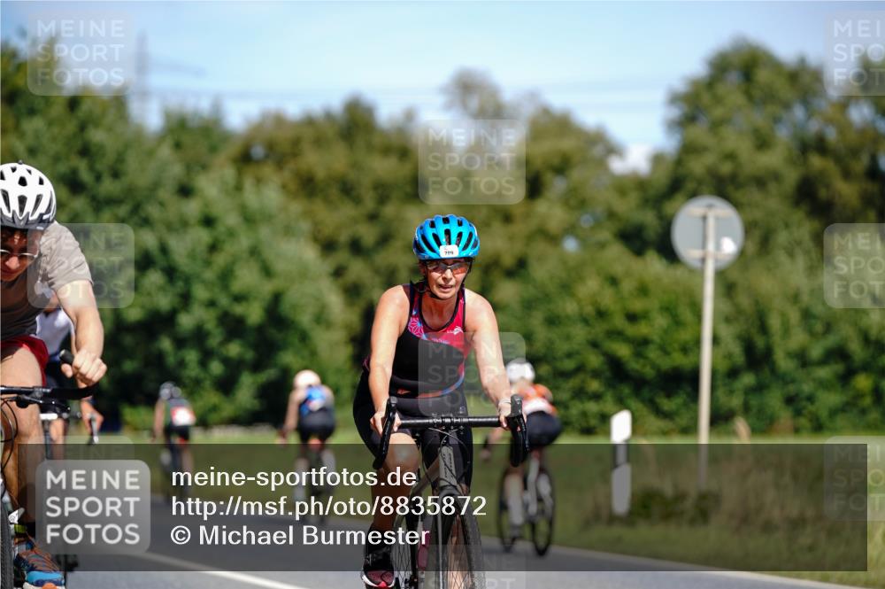 07.09.2025 - 19. Norderstedt Triathlon Michael Burmester http://msf.ph/oto/8835872 07.09.2025 12:37:38 Radfahren 219, 220, 701, 789, 814 meine-sportfotos.de