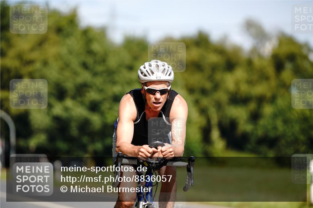 07.09.2025 - 19. Norderstedt Triathlon Michael Burmester http://msf.ph/oto/8836057 07.09.2025 12:39:15 Radfahren 813, 1382 meine-sportfotos.de