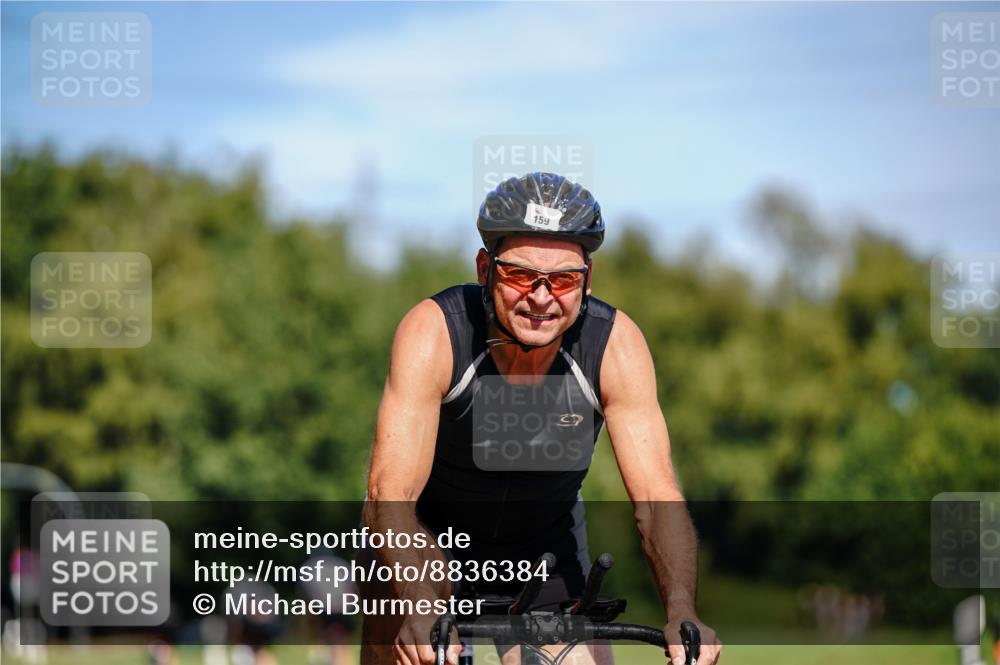 07.09.2025 - 19. Norderstedt Triathlon Michael Burmester http://msf.ph/oto/8836384 07.09.2025 12:43:20 Radfahren 159, 1391 meine-sportfotos.de