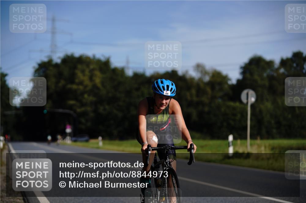 07.09.2025 - 19. Norderstedt Triathlon Michael Burmester http://msf.ph/oto/8844973 07.09.2025 10:42:05 Radfahren 60, 105 meine-sportfotos.de