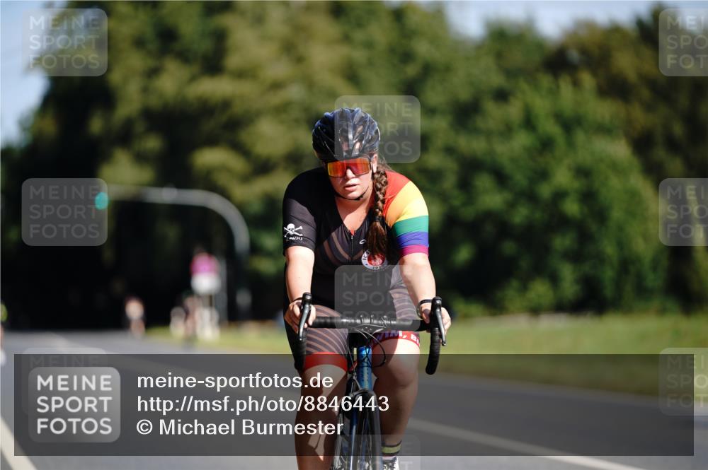 07.09.2025 - 19. Norderstedt Triathlon Michael Burmester http://msf.ph/oto/8846443 07.09.2025 11:16:47 Radfahren 200, 1161 meine-sportfotos.de