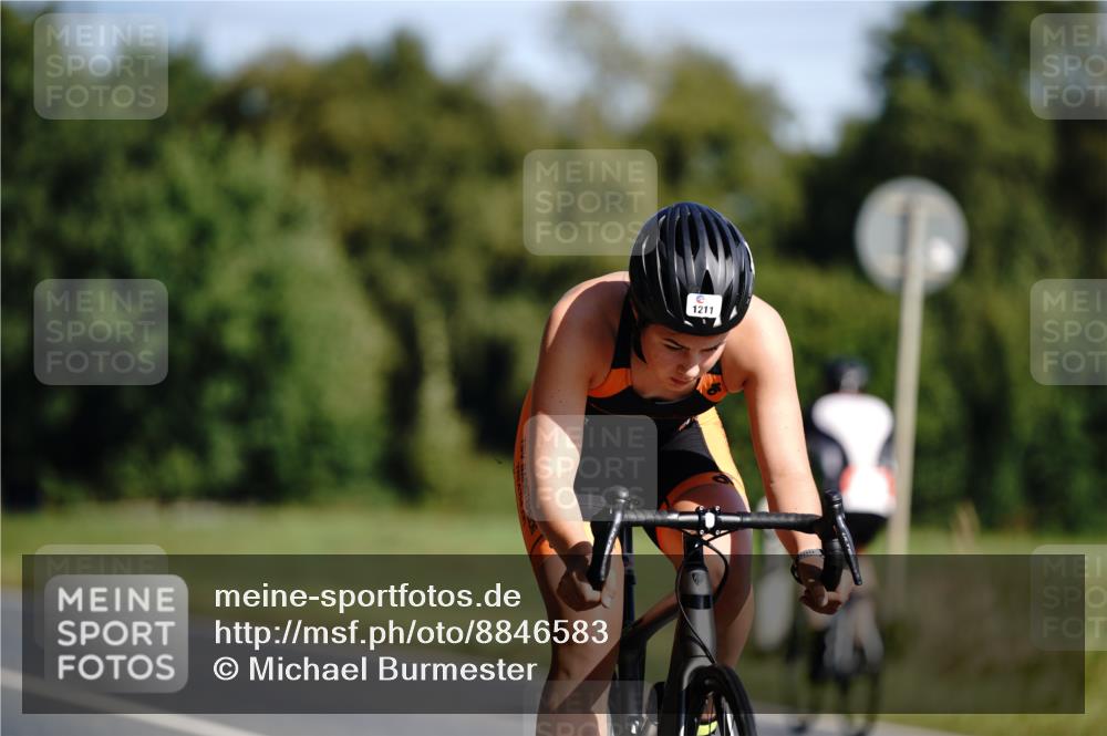 07.09.2025 - 19. Norderstedt Triathlon Michael Burmester http://msf.ph/oto/8846583 07.09.2025 11:18:46 Radfahren 1175, 1211 meine-sportfotos.de
