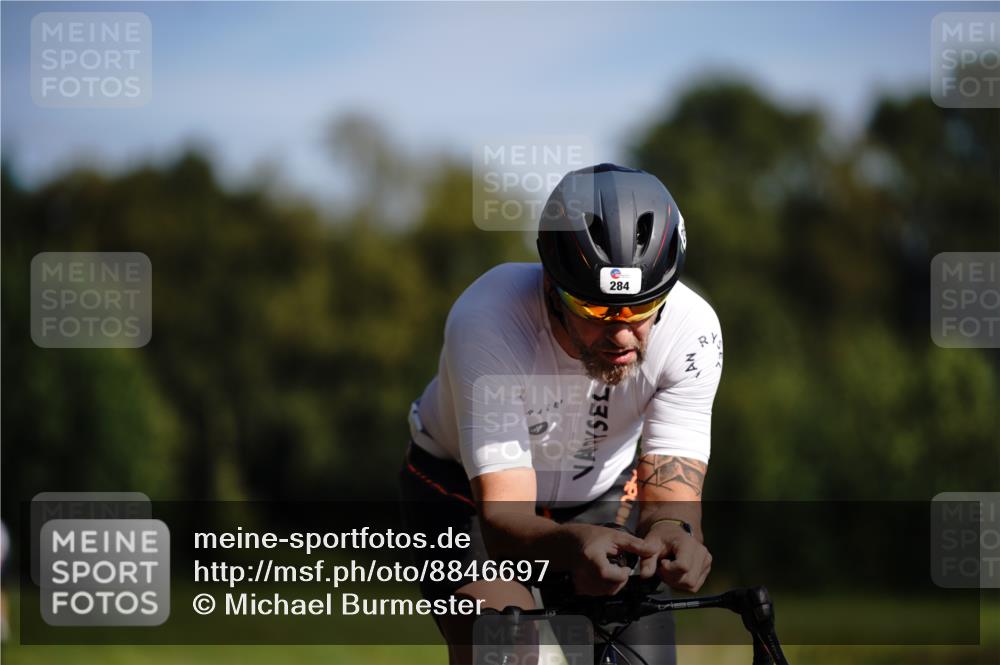 07.09.2025 - 19. Norderstedt Triathlon Michael Burmester http://msf.ph/oto/8846697 07.09.2025 11:20:02 Radfahren 284 meine-sportfotos.de