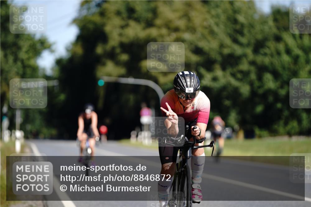 07.09.2025 - 19. Norderstedt Triathlon Michael Burmester http://msf.ph/oto/8846872 07.09.2025 11:22:55 Radfahren 199 meine-sportfotos.de