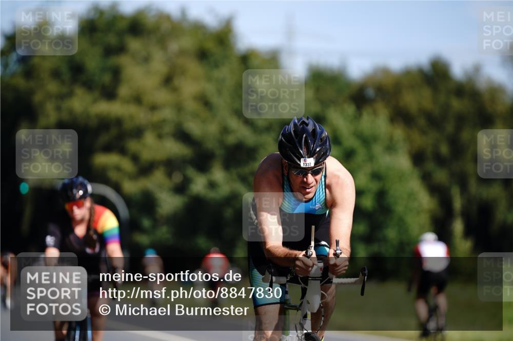 07.09.2025 - 19. Norderstedt Triathlon Michael Burmester http://msf.ph/oto/8847830 07.09.2025 11:31:14 Radfahren 1161, 1332 meine-sportfotos.de