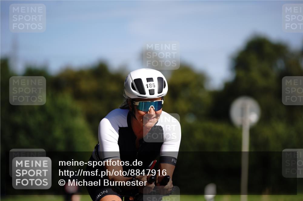 07.09.2025 - 19. Norderstedt Triathlon Michael Burmester http://msf.ph/oto/8847916 07.09.2025 11:32:17 Radfahren 186 meine-sportfotos.de