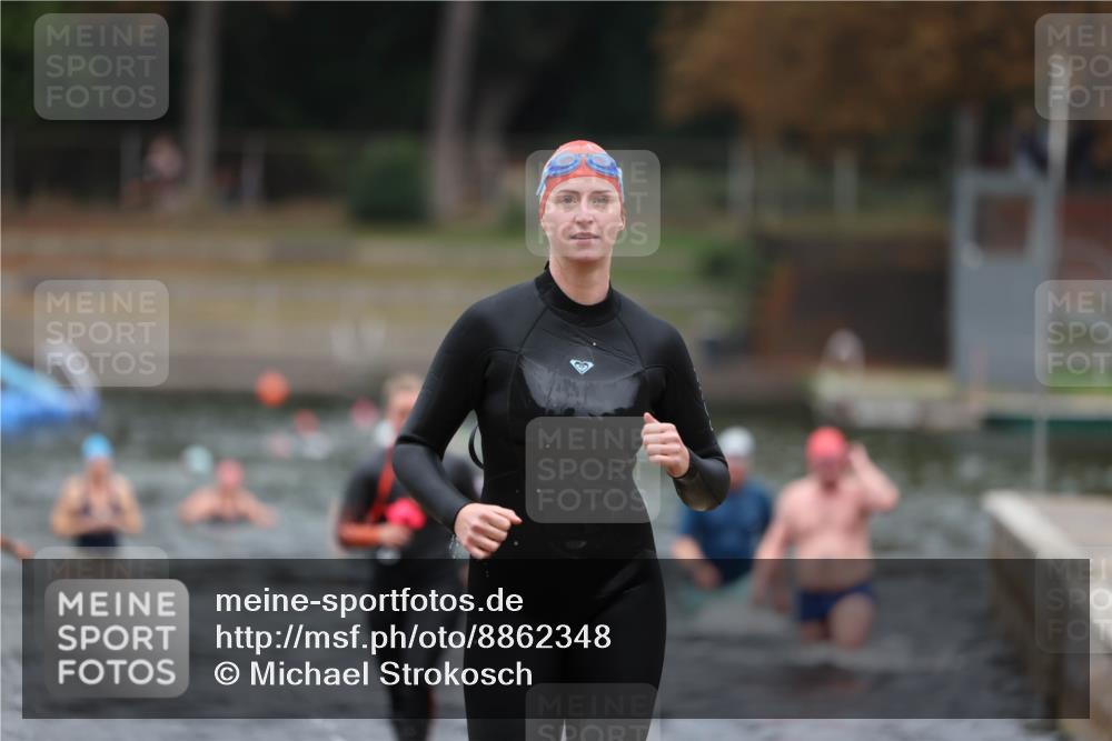 14.09.2025 - Stadtparktriathlon Michael Strokosch http://msf.ph/oto/8862348 14.09.2025 09:50:17 Schwimmen 515, 532, 571, 588, 600, 619 meine-sportfotos.de