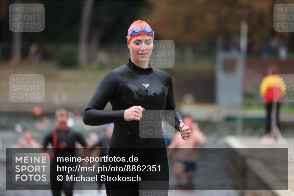 14.09.2025 - Stadtparktriathlon Michael Strokosch http://msf.ph/oto/8862351 14.09.2025 09:50:17 Schwimmen 515, 532, 571, 588, 600, 619 meine-sportfotos.de