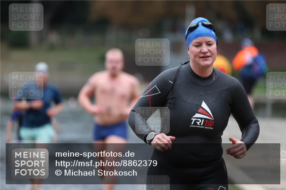 14.09.2025 - Stadtparktriathlon Michael Strokosch http://msf.ph/oto/8862379 14.09.2025 09:50:26 Schwimmen 515, 532, 553, 571, 588, 595, 619 meine-sportfotos.de