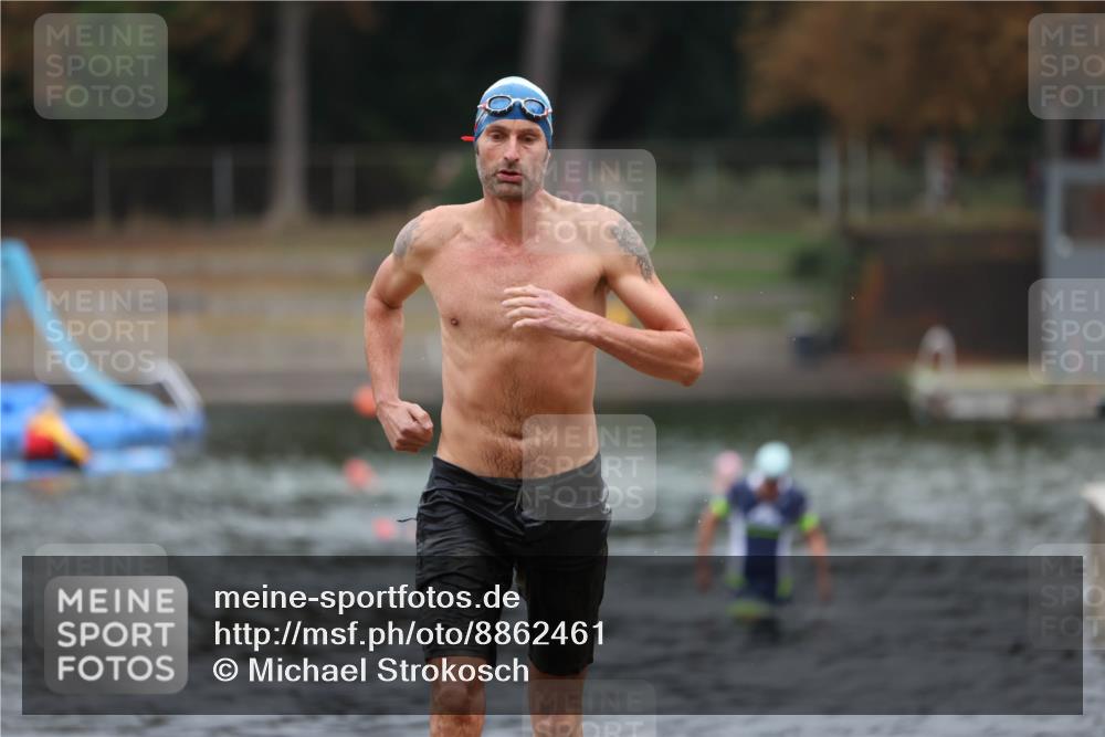 14.09.2025 - Stadtparktriathlon Michael Strokosch http://msf.ph/oto/8862461 14.09.2025 09:50:53 Schwimmen 539, 611 meine-sportfotos.de