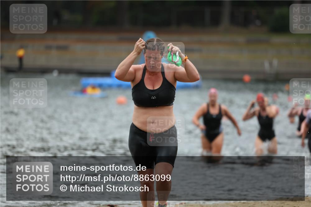 14.09.2025 - Stadtparktriathlon Michael Strokosch http://msf.ph/oto/8863099 14.09.2025 10:14:11 Schwimmen 627, 647, 683, 700, 714, 720 meine-sportfotos.de