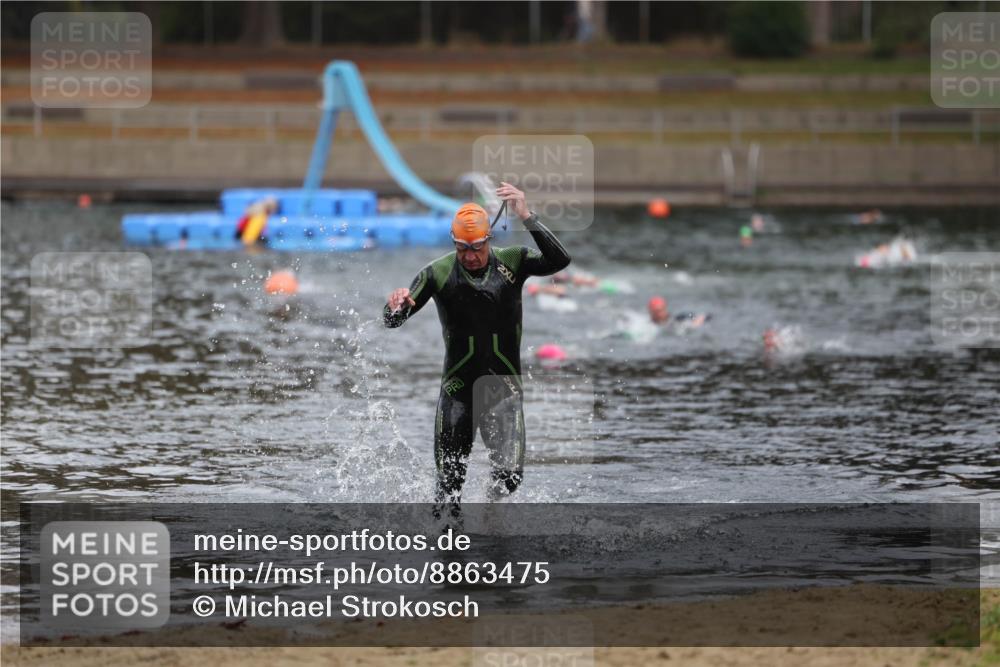 14.09.2025 - Stadtparktriathlon Michael Strokosch http://msf.ph/oto/8863475 14.09.2025 10:30:01 Schwimmen 783 meine-sportfotos.de