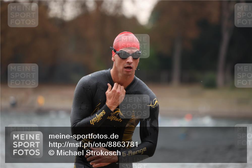 14.09.2025 - Stadtparktriathlon Michael Strokosch http://msf.ph/oto/8863781 14.09.2025 08:49:11 Schwimmen 315 meine-sportfotos.de