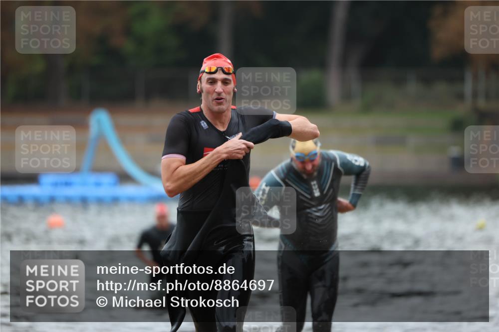 14.09.2025 - Stadtparktriathlon Michael Strokosch http://msf.ph/oto/8864697 14.09.2025 08:53:37 Schwimmen 312, 346, 356, 480 meine-sportfotos.de