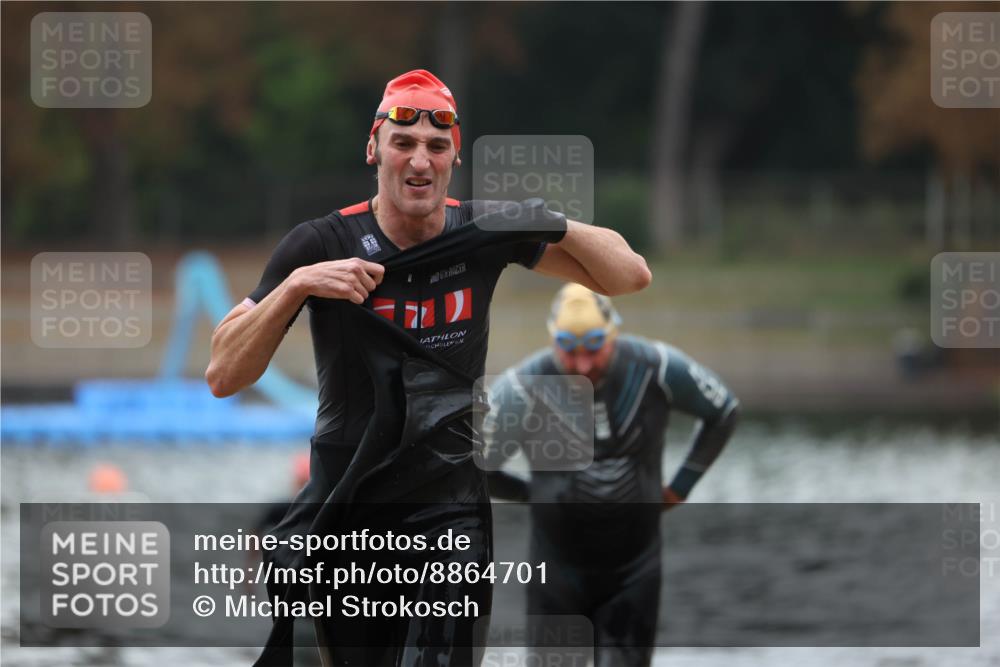 14.09.2025 - Stadtparktriathlon Michael Strokosch http://msf.ph/oto/8864701 14.09.2025 08:53:37 Schwimmen 312, 346, 356, 480 meine-sportfotos.de