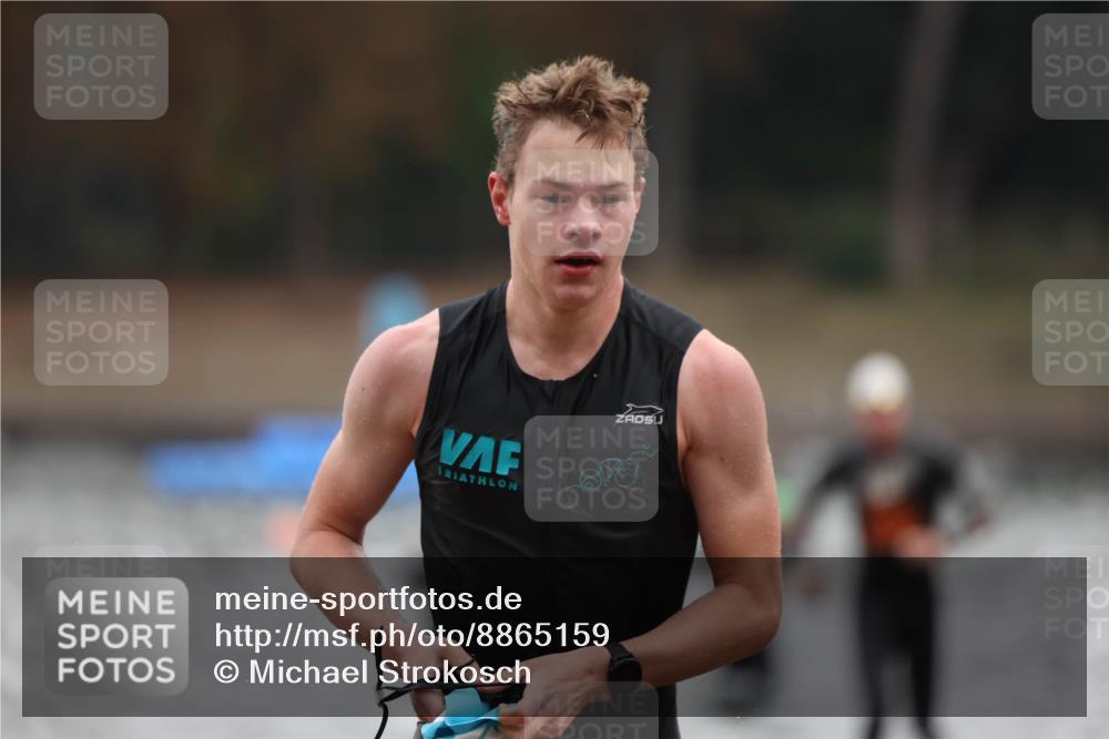 14.09.2025 - Stadtparktriathlon Michael Strokosch http://msf.ph/oto/8865159 14.09.2025 09:01:24 Schwimmen 386, 402, 403, 412, 436 meine-sportfotos.de