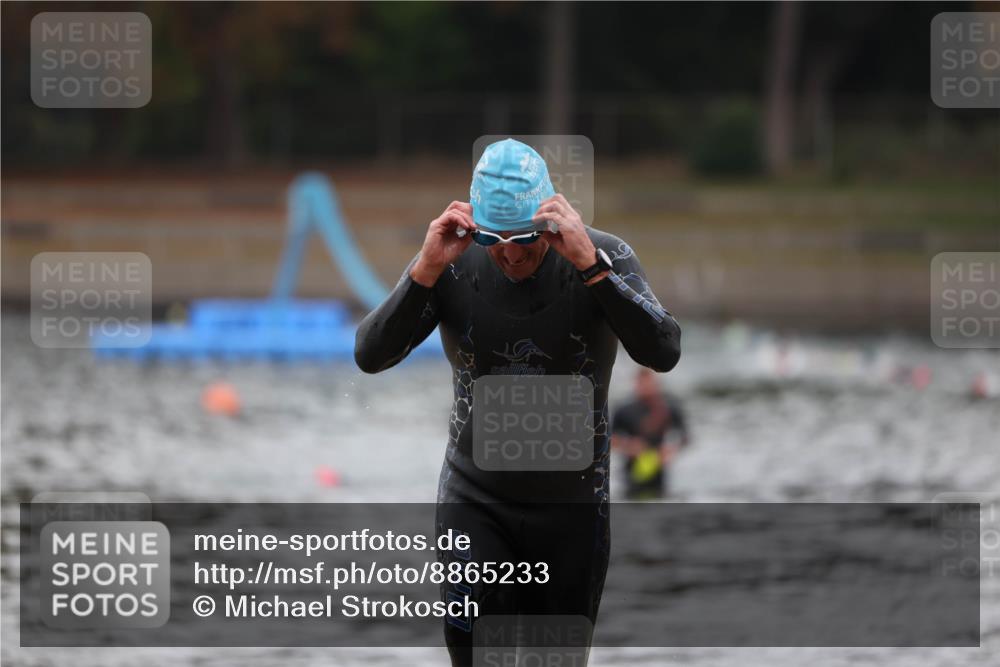 14.09.2025 - Stadtparktriathlon Michael Strokosch http://msf.ph/oto/8865233 14.09.2025 09:02:02 Schwimmen 397 meine-sportfotos.de
