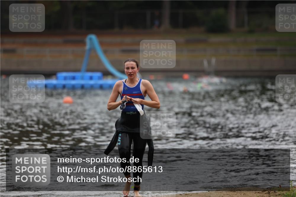 14.09.2025 - Stadtparktriathlon Michael Strokosch http://msf.ph/oto/8865613 14.09.2025 09:05:20 Schwimmen 415 meine-sportfotos.de