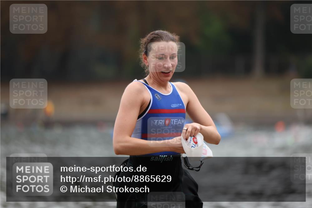 14.09.2025 - Stadtparktriathlon Michael Strokosch http://msf.ph/oto/8865629 14.09.2025 09:05:24 Schwimmen 415 meine-sportfotos.de