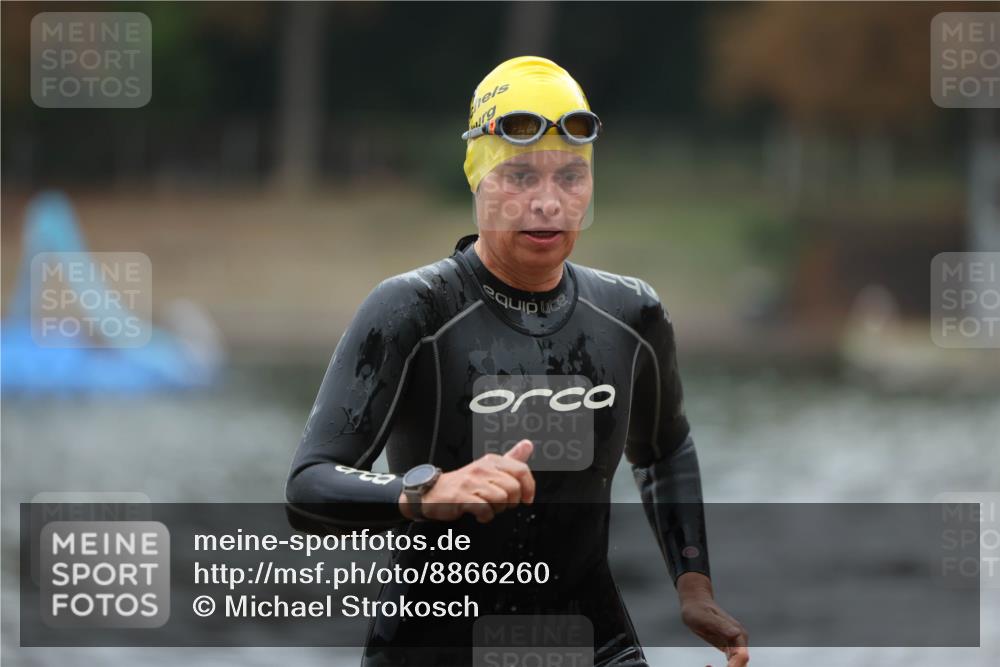 14.09.2025 - Stadtparktriathlon Michael Strokosch http://msf.ph/oto/8866260 14.09.2025 09:14:51 Schwimmen 505 meine-sportfotos.de