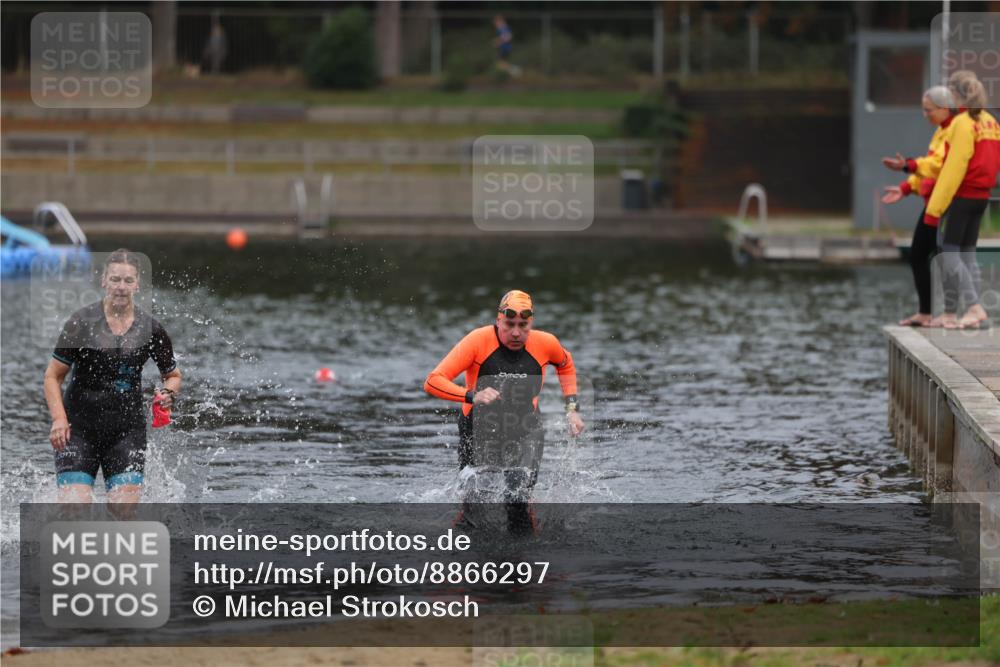14.09.2025 - Stadtparktriathlon Michael Strokosch http://msf.ph/oto/8866297 14.09.2025 09:16:33 Schwimmen 440, 504 meine-sportfotos.de
