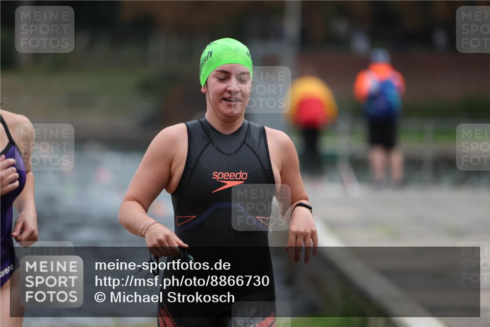 14.09.2025 - Stadtparktriathlon Michael Strokosch http://msf.ph/oto/8866730 14.09.2025 09:46:34 Schwimmen 511, 596, 620 meine-sportfotos.de