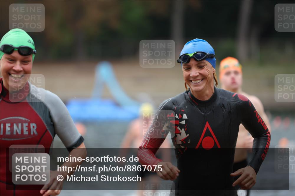 14.09.2025 - Stadtparktriathlon Michael Strokosch http://msf.ph/oto/8867075 14.09.2025 09:49:21 Schwimmen 517, 527, 578, 607 meine-sportfotos.de