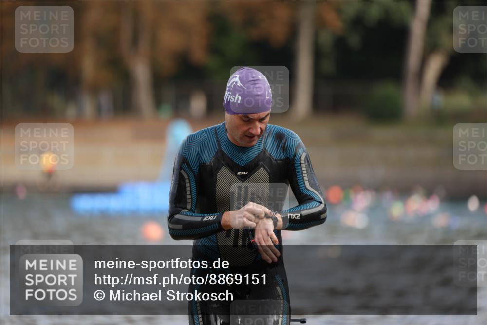 14.09.2025 - Stadtparktriathlon Michael Strokosch http://msf.ph/oto/8869151 14.09.2025 10:50:49 Schwimmen 888 meine-sportfotos.de