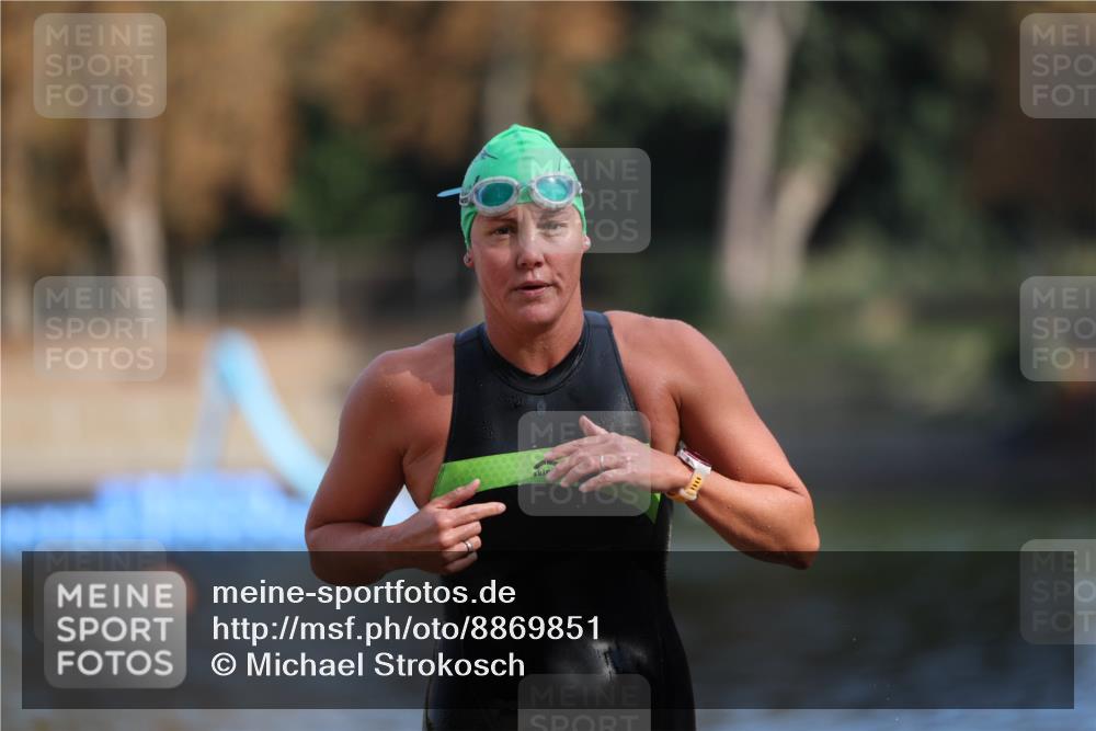 14.09.2025 - Stadtparktriathlon Michael Strokosch http://msf.ph/oto/8869851 14.09.2025 11:08:18 Schwimmen 973 meine-sportfotos.de