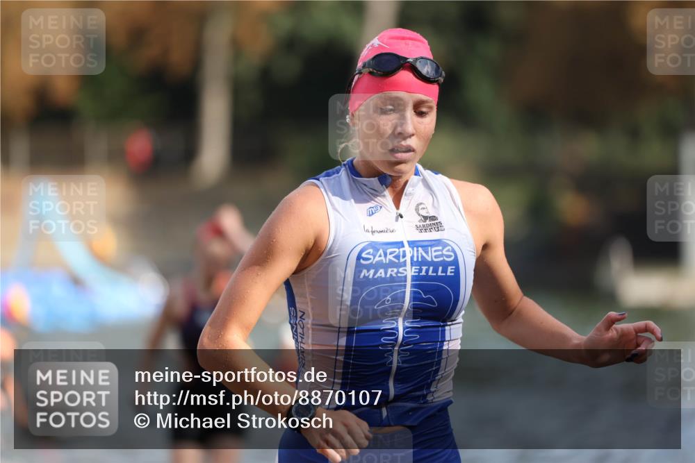 14.09.2025 - Stadtparktriathlon Michael Strokosch http://msf.ph/oto/8870107 14.09.2025 11:11:52 Schwimmen 955, 985, 987, 992 meine-sportfotos.de