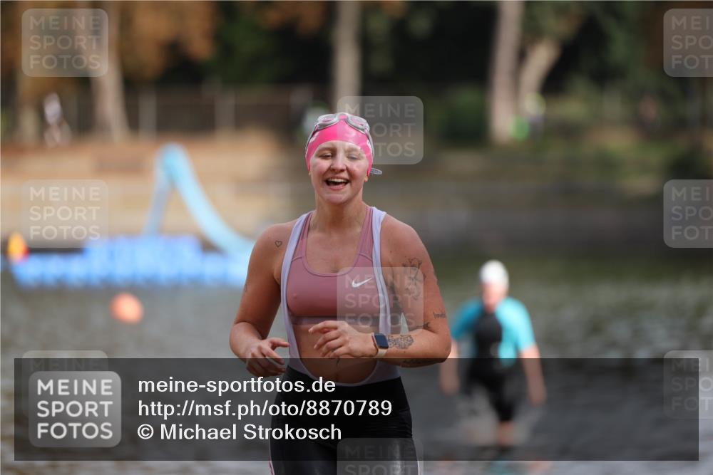 14.09.2025 - Stadtparktriathlon Michael Strokosch http://msf.ph/oto/8870789 14.09.2025 11:17:31 Schwimmen 931, 1019 meine-sportfotos.de