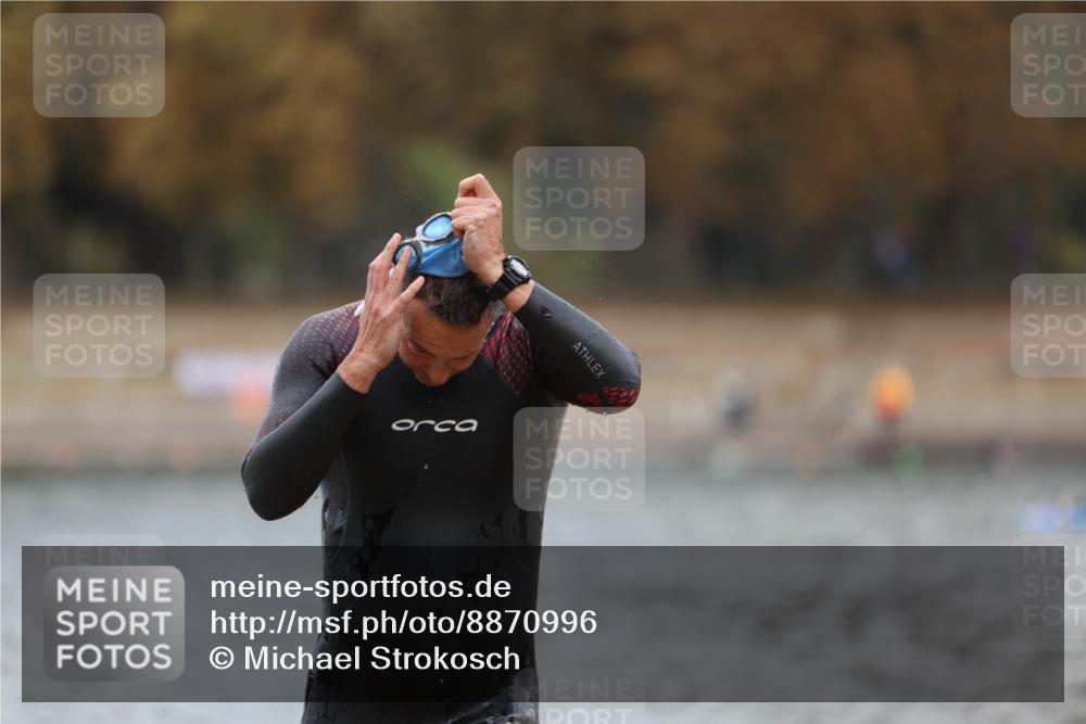 14.09.2025 - Stadtparktriathlon Michael Strokosch http://msf.ph/oto/8870996 14.09.2025 11:30:12 Schwimmen 1023, 1113 meine-sportfotos.de