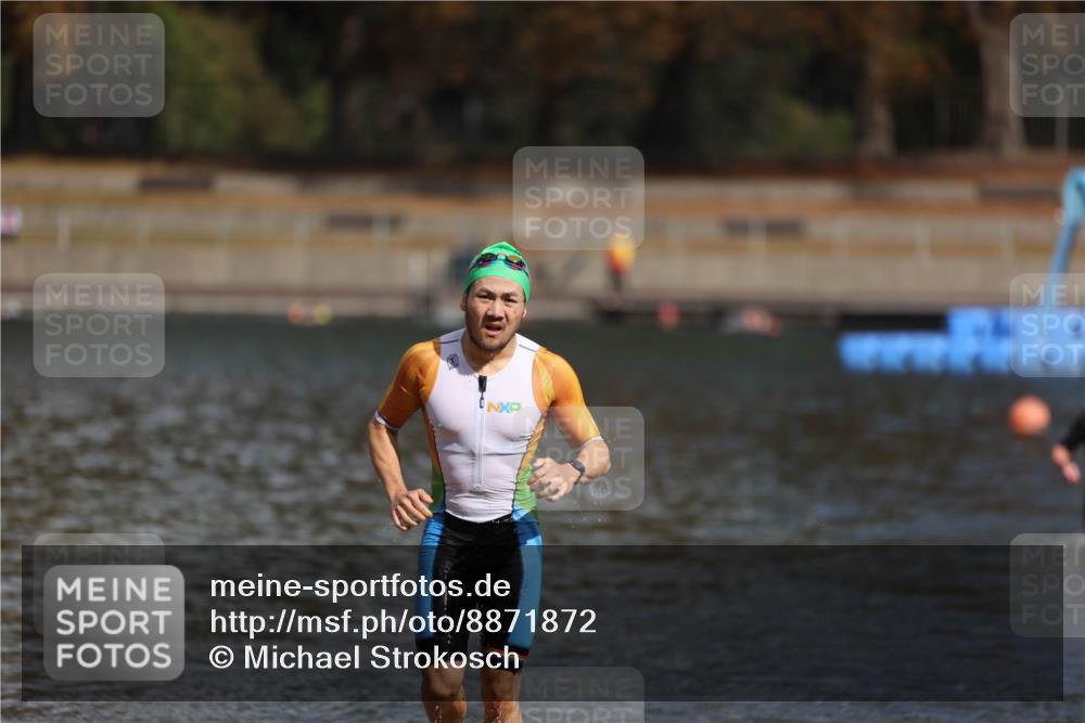 14.09.2025 - Stadtparktriathlon Michael Strokosch http://msf.ph/oto/8871872 14.09.2025 11:49:08 Schwimmen 1178, 1217 meine-sportfotos.de