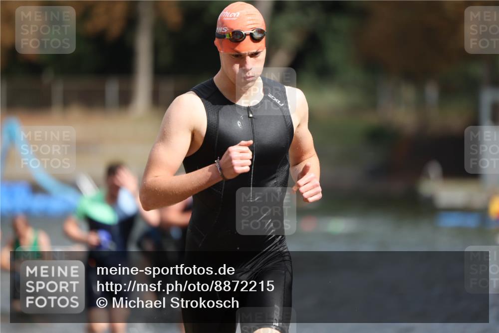 14.09.2025 - Stadtparktriathlon Michael Strokosch http://msf.ph/oto/8872215 14.09.2025 11:51:31 Schwimmen 1122, 1129, 1139, 1147, 1212 meine-sportfotos.de