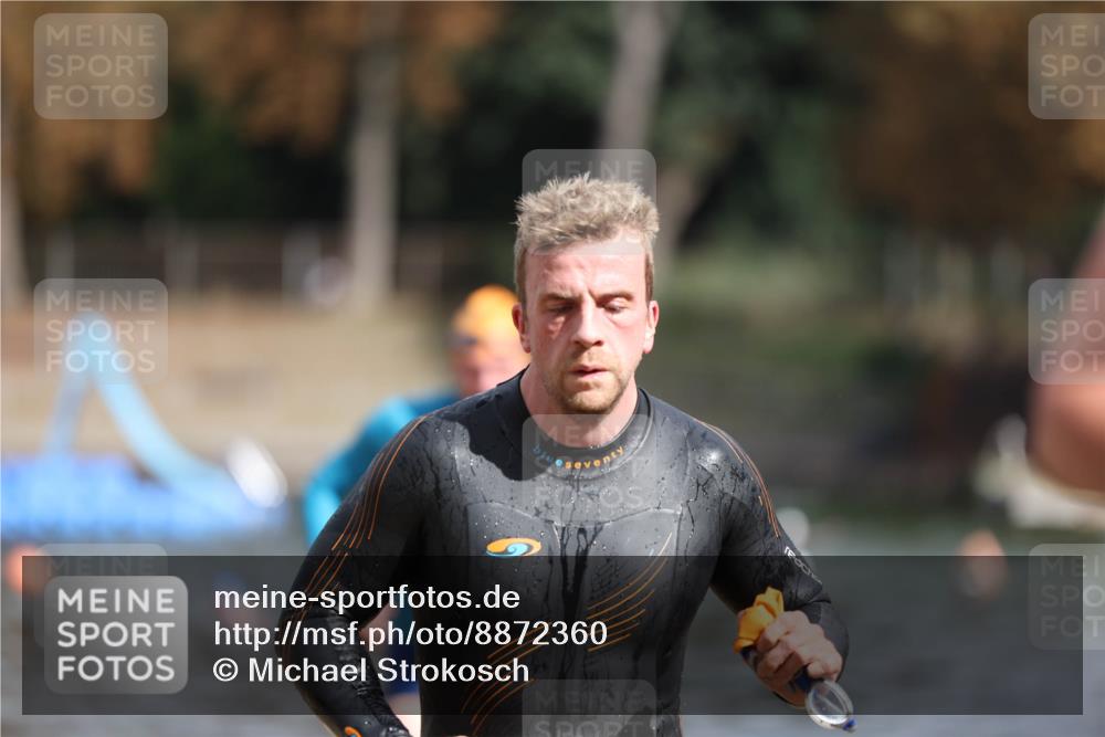 14.09.2025 - Stadtparktriathlon Michael Strokosch http://msf.ph/oto/8872360 14.09.2025 11:52:28 Schwimmen 1128, 1150, 1187, 1202 meine-sportfotos.de