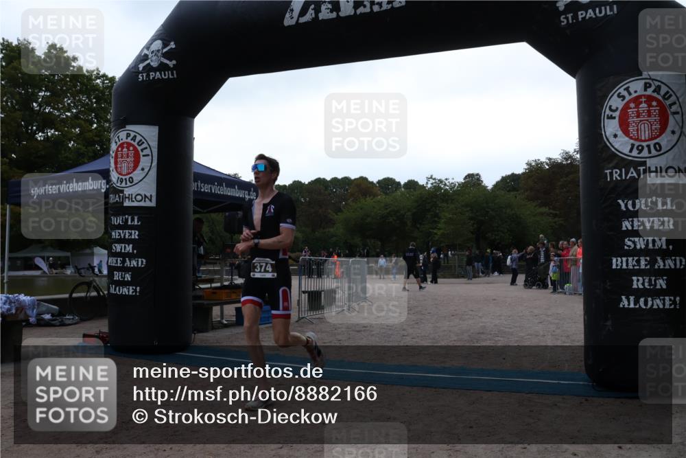 14.09.2025 - Stadtparktriathlon Strokosch-Dieckow http://msf.ph/oto/8882166 14.09.2025 09:44:02 Ziel 374 meine-sportfotos.de