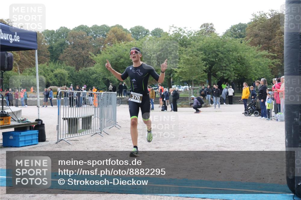 14.09.2025 - Stadtparktriathlon Strokosch-Dieckow http://msf.ph/oto/8882295 14.09.2025 09:46:23 Ziel 370 meine-sportfotos.de