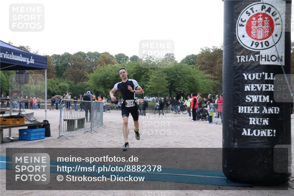 14.09.2025 - Stadtparktriathlon Strokosch-Dieckow http://msf.ph/oto/8882378 14.09.2025 09:47:30 Ziel 339, 354 meine-sportfotos.de